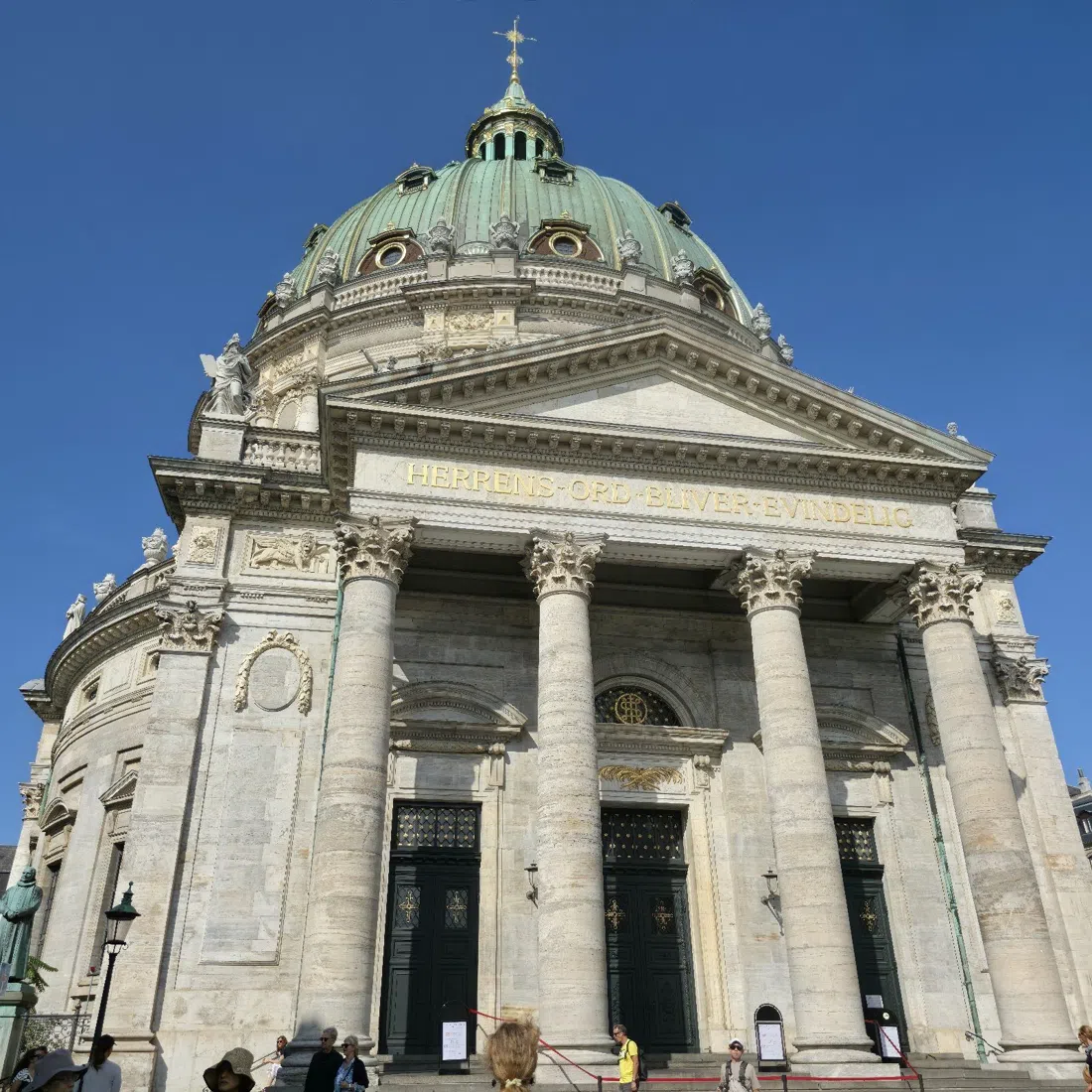 Frederik's Church (Marmorkirken) and the dome walk, Copenhagen