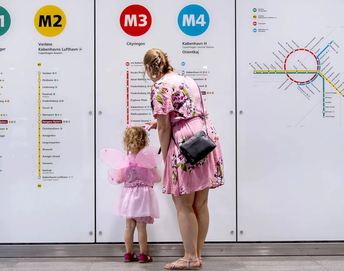 Copenhagen Metro (M1, M2, M3 Cityringen, M4), Copenhagen