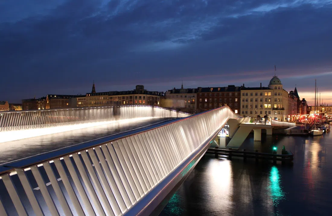 Inderhavnsbroen (Inner Harbour Bridge / 'Kissing Bridge'), Copenhagen