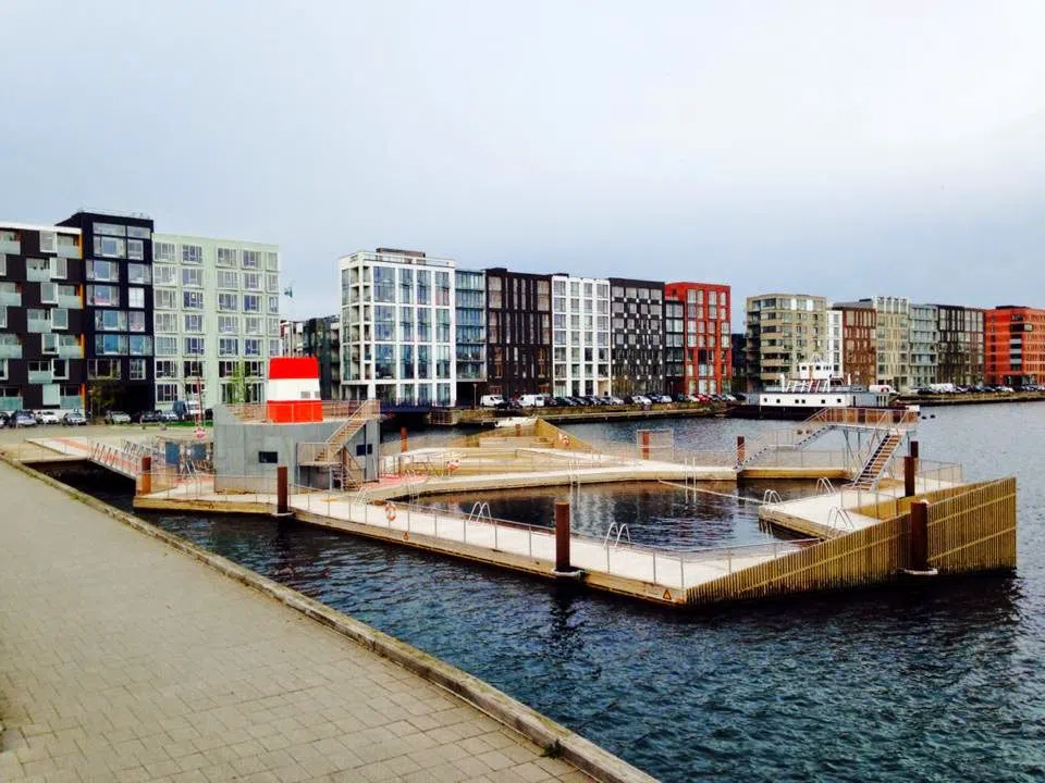 Sluseholmen Havnebad (Coral Bath), Copenhagen