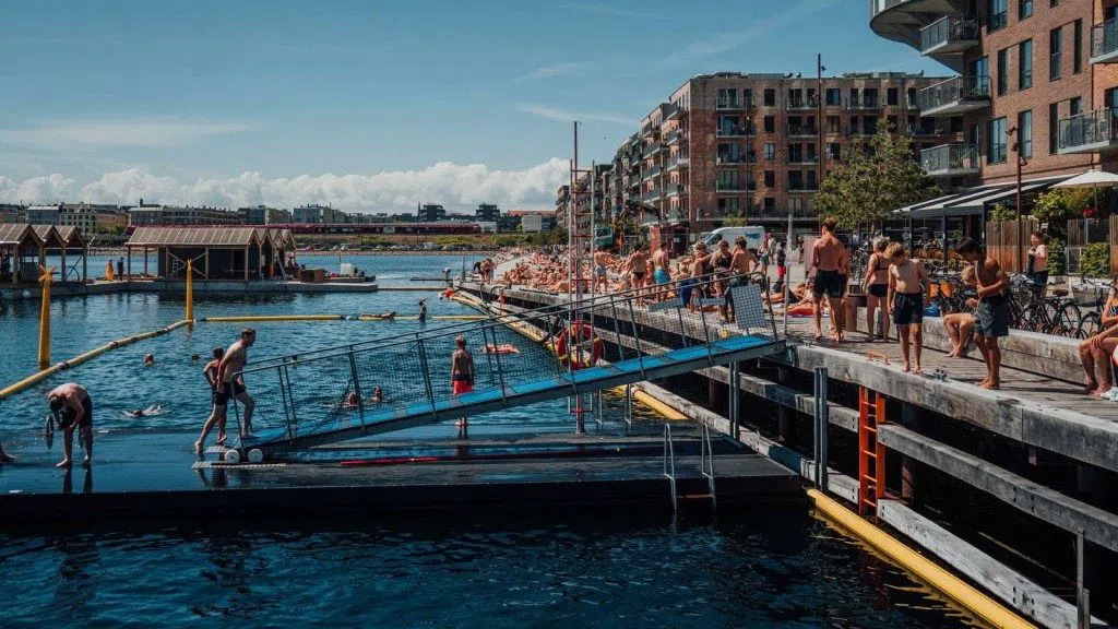 Vandtrappen (Sluseholmen Water Stairs), Copenhagen